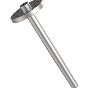 taper thermowell with flange