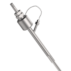 double protection tube for boiler bed temperature