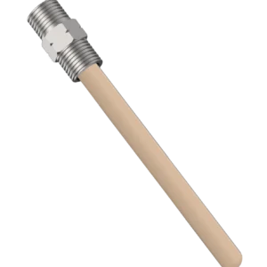 ceramic tube with mounting fitting