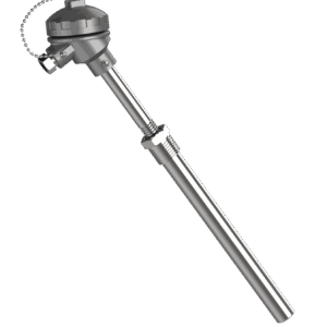 t – 652 thermocouple with nipple & straight thermowell